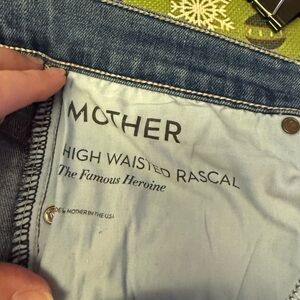 Mother High Waisted Rascal Jeans